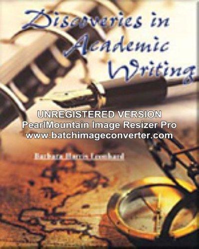 Book Discoveries Academic Writ Im: Instructors Manual free