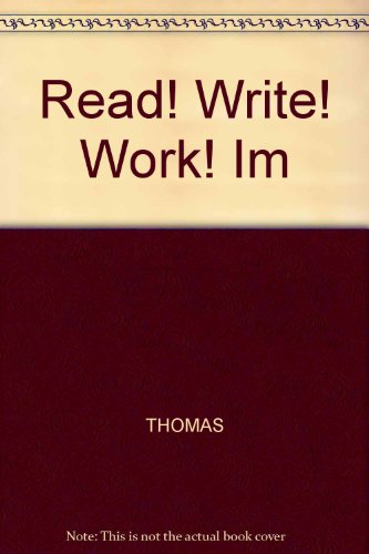 Book Read! Write! Work! Im free