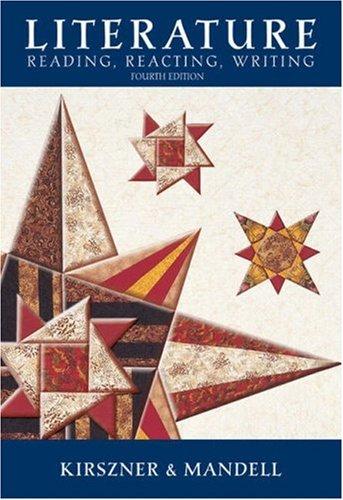 Book Literature: Reading, Reacting, Writing free