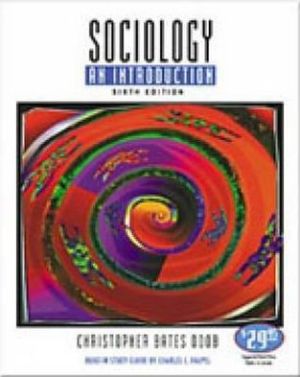 Book Sociology: An Introduction free