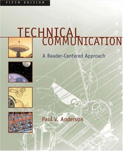 Book Technical Communication: A Reader-Centered Approach free