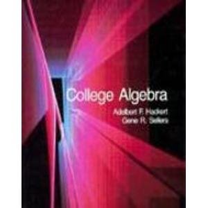 Book College Algebra free