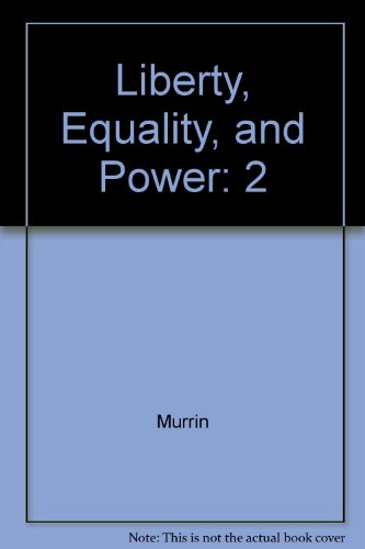 Book Study Guide, Volume II for Murrin’s Liberty, Equality, Power: A History of the American People, 2nd free