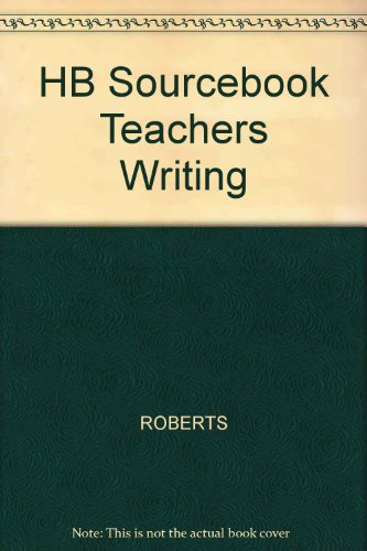 Book The Harcourt Brace sourcebook for teachers of writing free