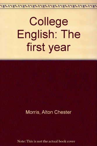 Book College English: The first year free