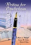 Book Writing for Psychology (with InfoTrac) free