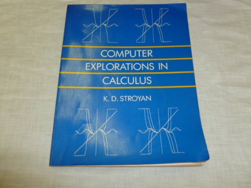 Book Computer Explorations In Calculus free