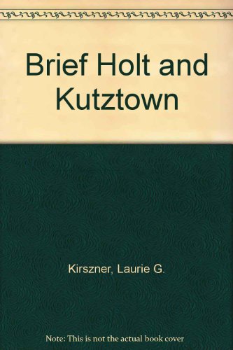 Book Brief Holt And Kutztown free