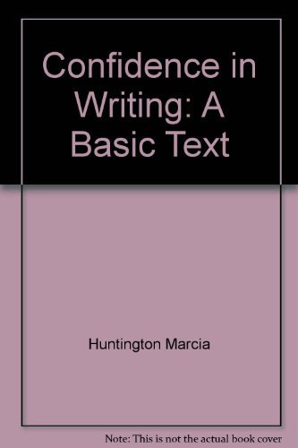 Book Confidence in writing: A basic text free