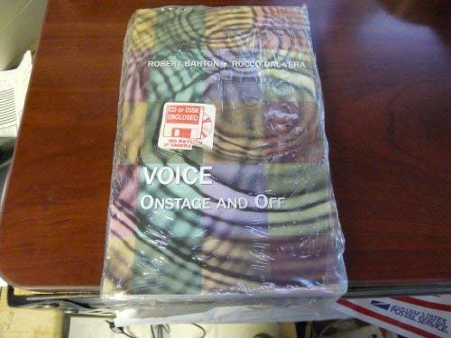 Book Voice Onstage and Off free