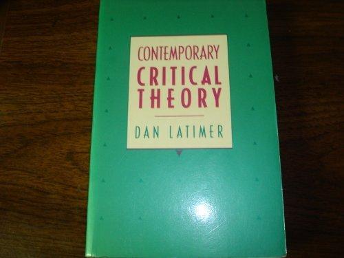 Book Contemporary Critical Theory free