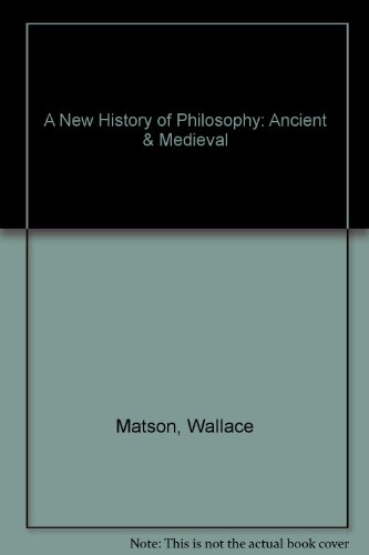 Book A New History of Philosophy: Ancient & Medieval free