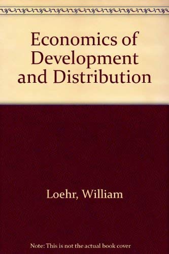 Book The Economics of Development and Distribution free