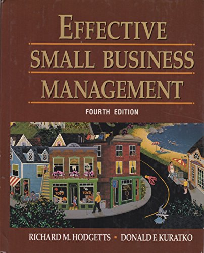 Book Effective Small Business Management free