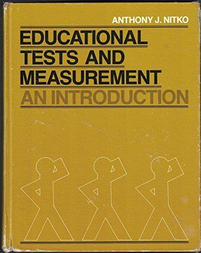 Book Educational Tests And Measurement: An Introduction free