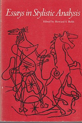 Book Essays in stylistic analysis free