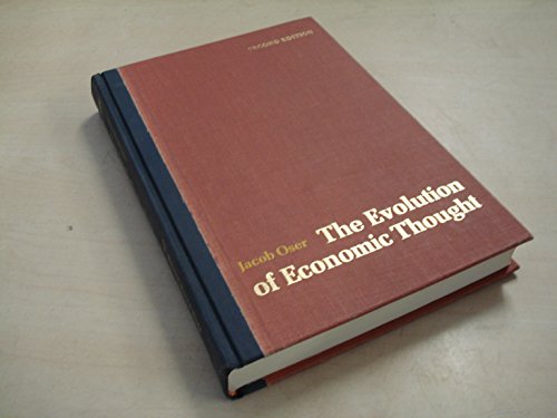 Book Evolution Of The Economic Thought free