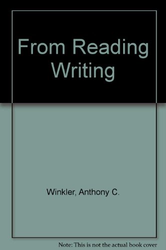 Book From Reading Writing free