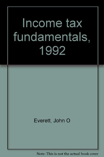 Book Income Tax Fundamentals, 1992 free