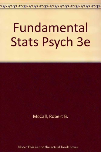 Book Fundamental Statistics for Psychology free