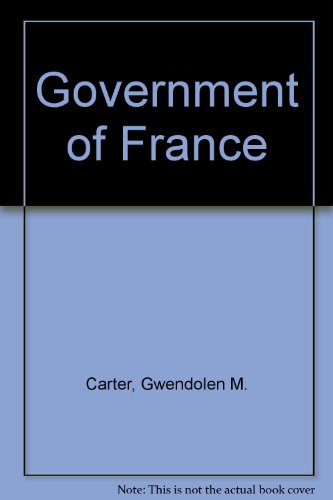Book The Government of France free