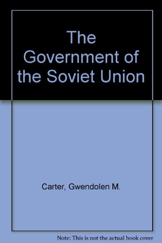 Book The Government of the Soviet Union free