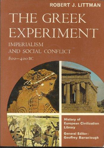 Book Greek Experiment Imperialism And Social Conflict, 80 free