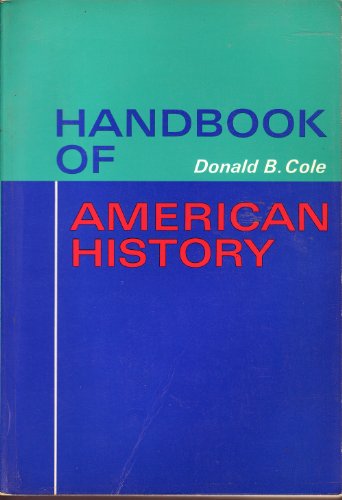 Book Handbook Of American History (harbrace Paperbacks Library) free