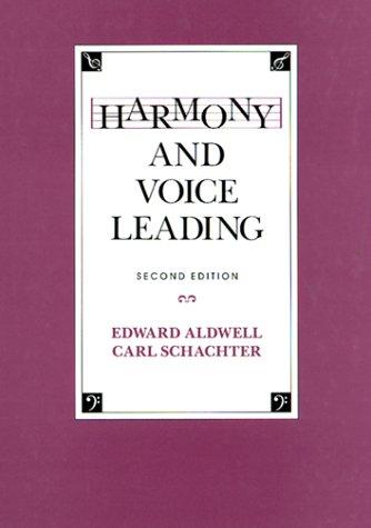 Book Harmony and Voice Leading (2nd Edition) free