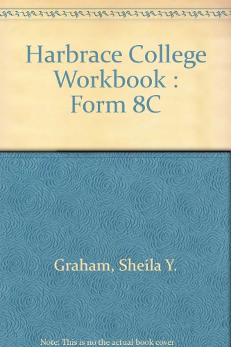 Book Harbrace College Workbook : Form 8C free
