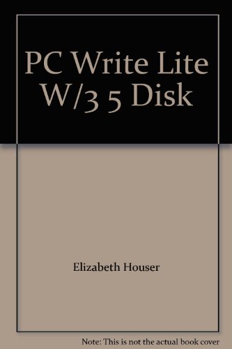 Book Pc Write Lite W/3 5 Disk free