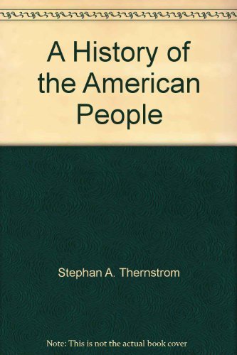 Book A History Of The American People (testbook To Accompany) free