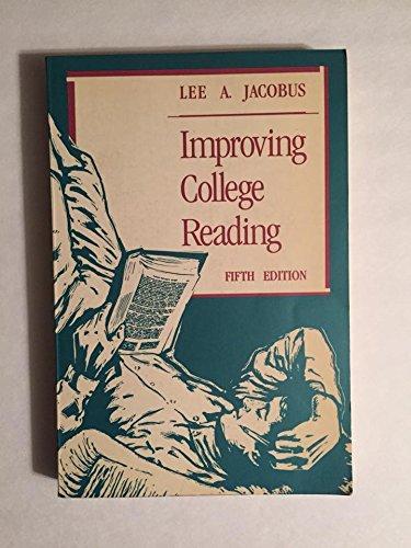 Book Improving College Reading free