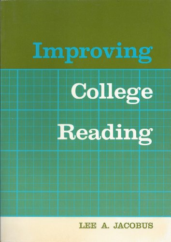 Book Improving College Reading free