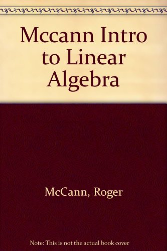 Book Introduction to Linear Algebra free