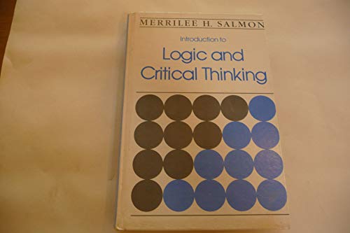 Book Introduction to Logic and Critical Thinking free