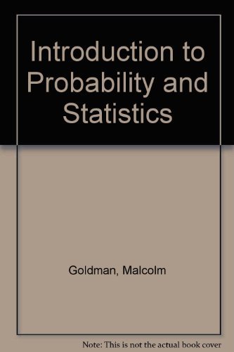 Book Introduction To Probability And Statistics free