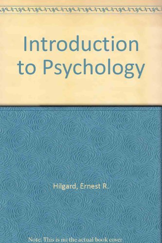Book Introduction to Psychology free