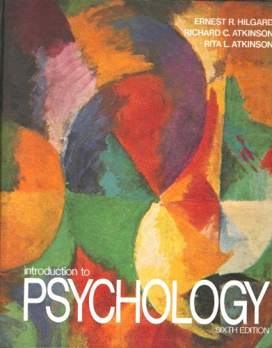 Book Introduction to psychology free