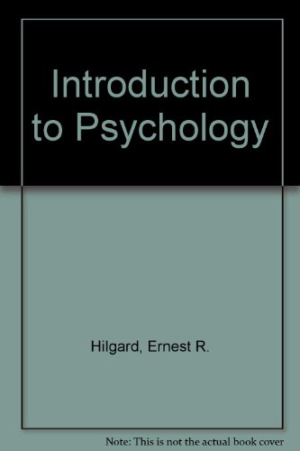Book Introduction to Psychology free