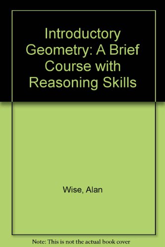 Book Introductory Geometry: A Brief Course with Reasoning Skills free