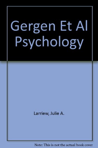 Book Psychology: A Beginning free