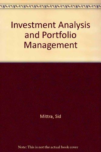 Book Investment Analysis and Portfolio Management free