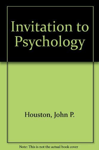 Book Invitation to Psychology free