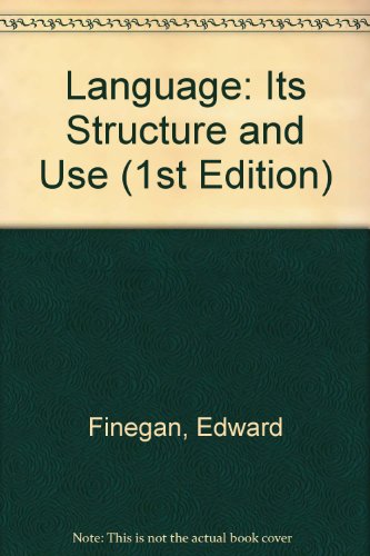 Book Language: Its Structure and Use free