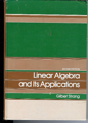 Book Linear Algebra & Its Apps 2nd Edition free