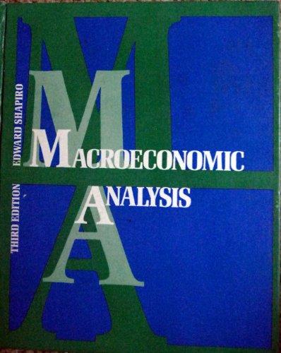 Book Macroeconomic analysis free