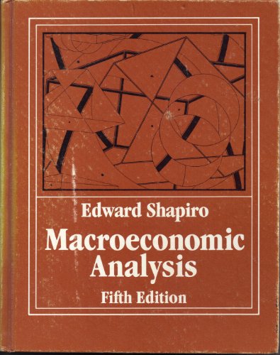 Book Macroeconomic Analysis free