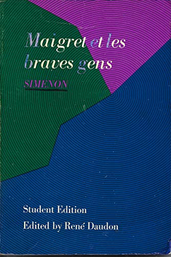 Book Maigret et les Braves Gens (English and French Edition) free