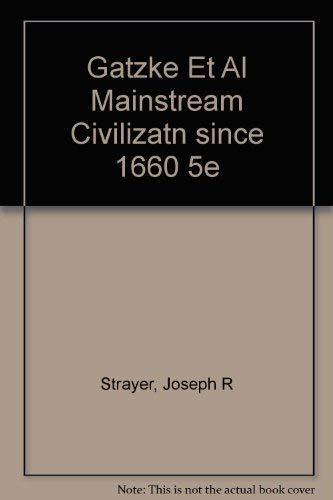 Book The Mainstream of Civilization Since 1660 free